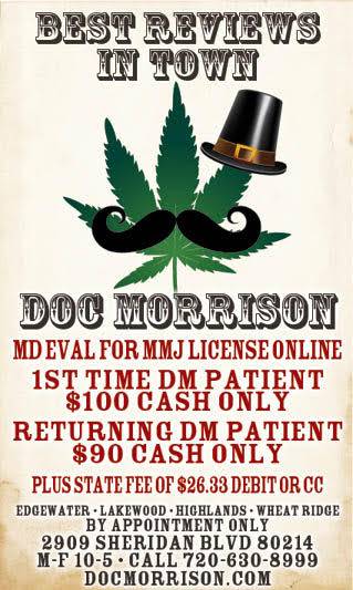 Doc Morrison - Red Card Medical Marijuana Evaluations | 2909 Sheridan Boulevard, Wheat Ridge, CO 80214, USA | Phone: (720) 630-8999