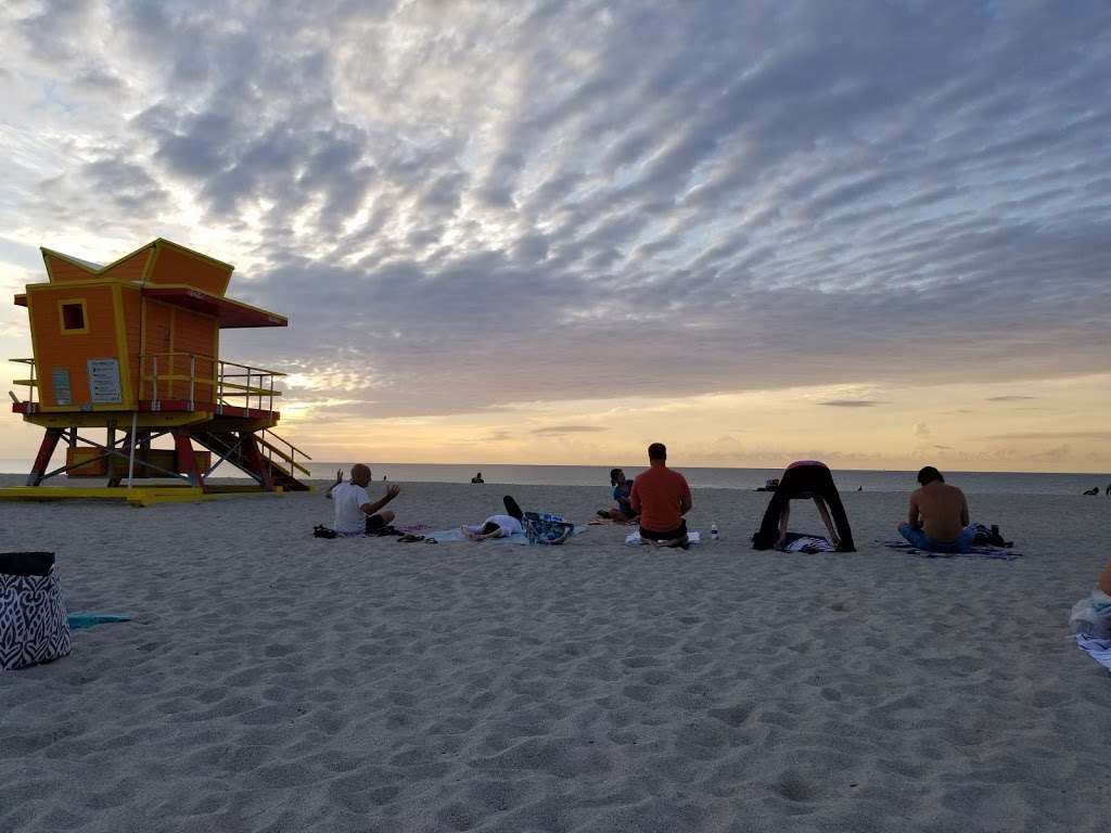 3rd Street Beach Yoga | 3rd St & Ocean Drive, Miami Beach, FL 33139, USA | Phone: (786) 529-6423