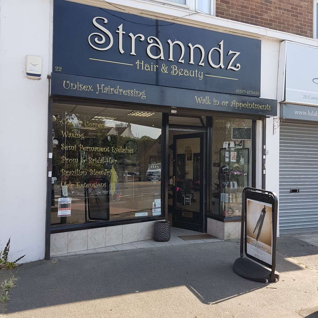 Stranndz Hair & Beauty | 22 Corringham Rd, Stanford-le-Hope SS17 0AH, UK | Phone: 01375 673493