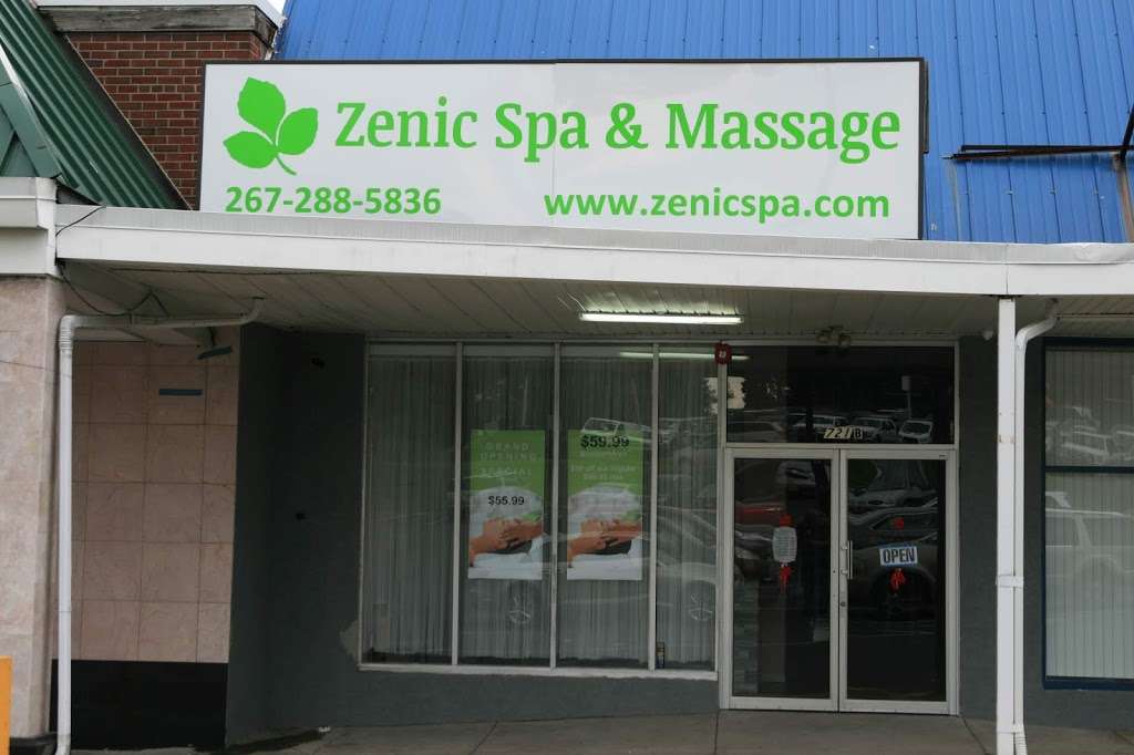 Zenic Spa & Massage | 721 Bustleton Pike b, Feasterville-Trevose, PA 19053, USA | Phone: (267) 288-5836