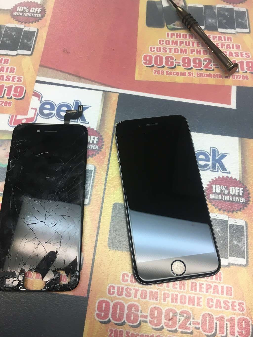 iGeek Repair LLC iPhone Repair in Elizabeth Newark Roselle, Rose | 206 Second St, Elizabeth, NJ 07206, USA | Phone: (908) 992-0119