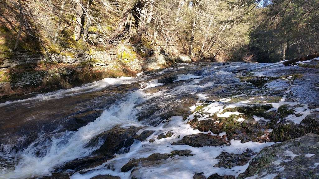 Parking Lot For Raymondskills Falls | 1978 18324, River Rd, Milford, PA 18337, USA