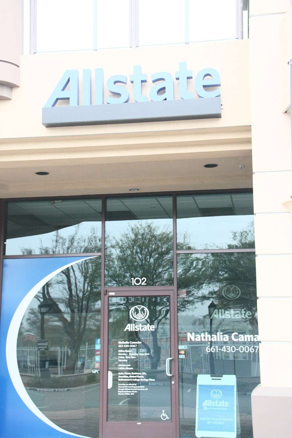 Nathalia Camacho: Allstate Insurance | 23300 Cinema Dr Ste 102, Valencia, CA 91355, USA | Phone: (661) 430-0067