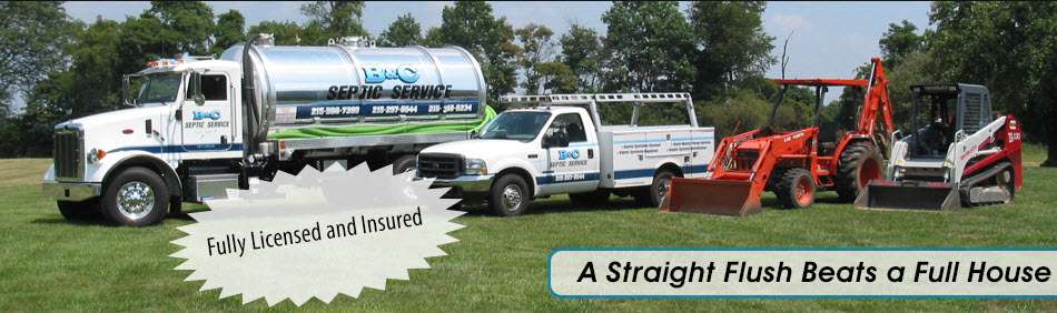 B & C Septic Service | 305 Three Mile Run Rd, Sellersville, PA 18960, USA | Phone: (215) 257-8544