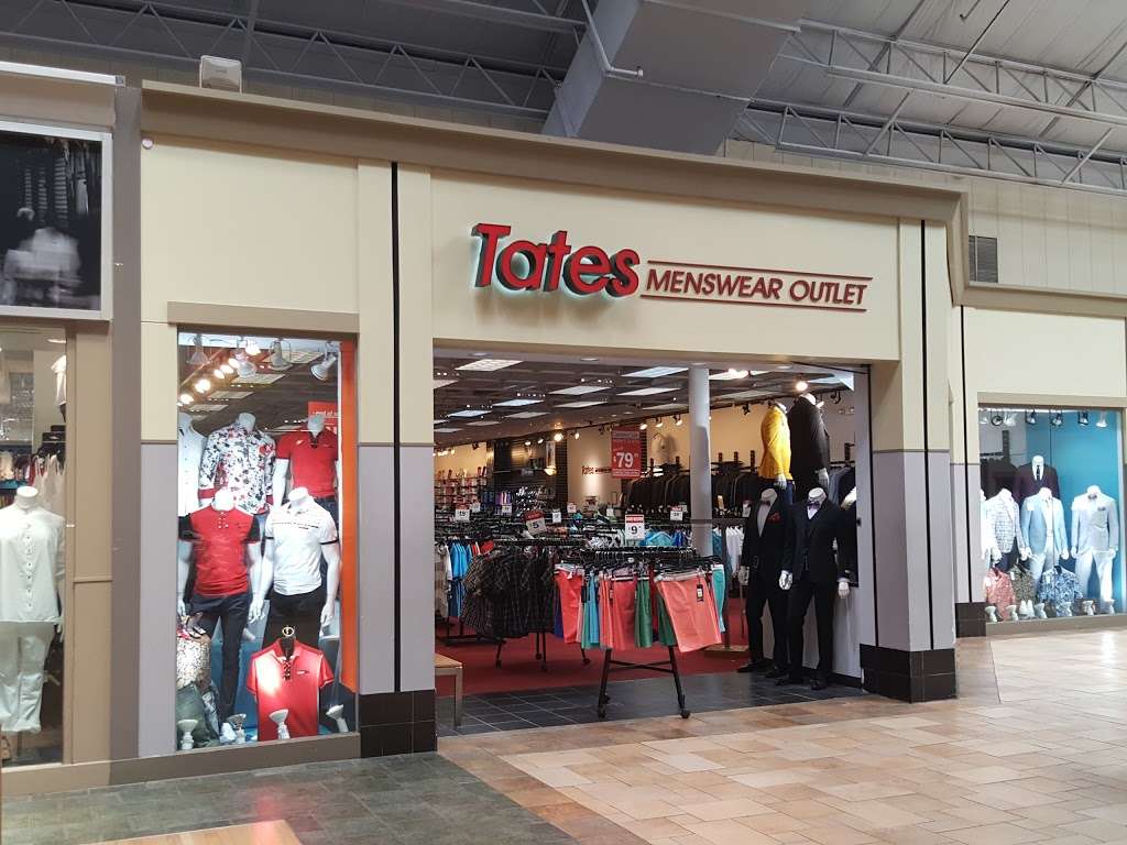 Tates Menswear Outlet - Franklin | Franklin Mills Mall, 1253 Franklin Mills Cir, Philadelphia, PA 19154 | Phone: (215) 612-2007