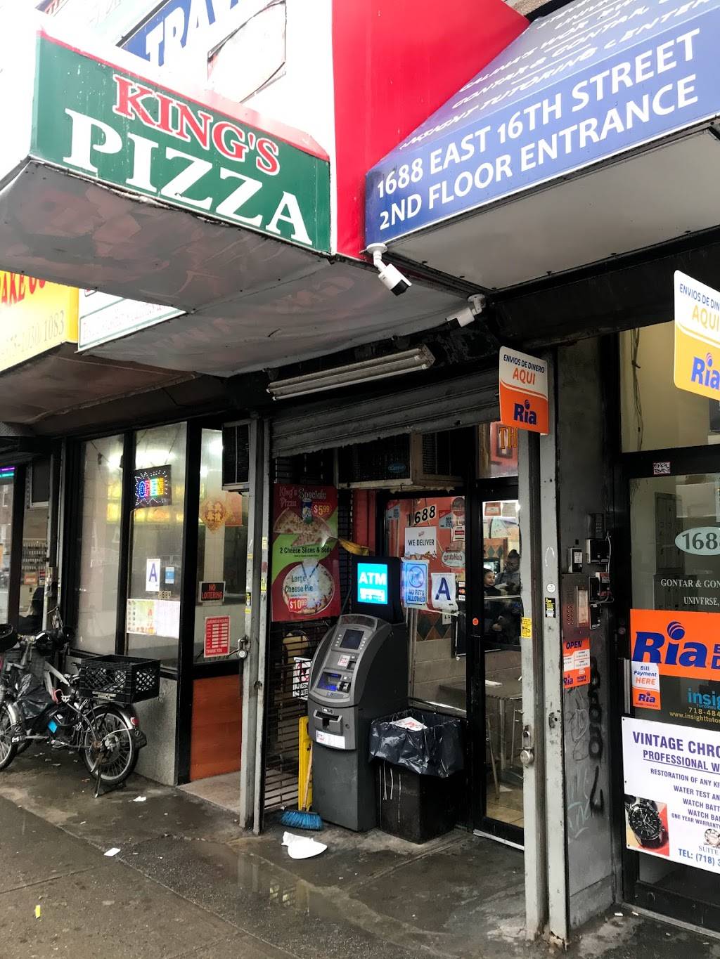 Kings Pizza | 1688 East 16th Street, Brooklyn, NY 11229, USA | Phone: (718) 627-8434