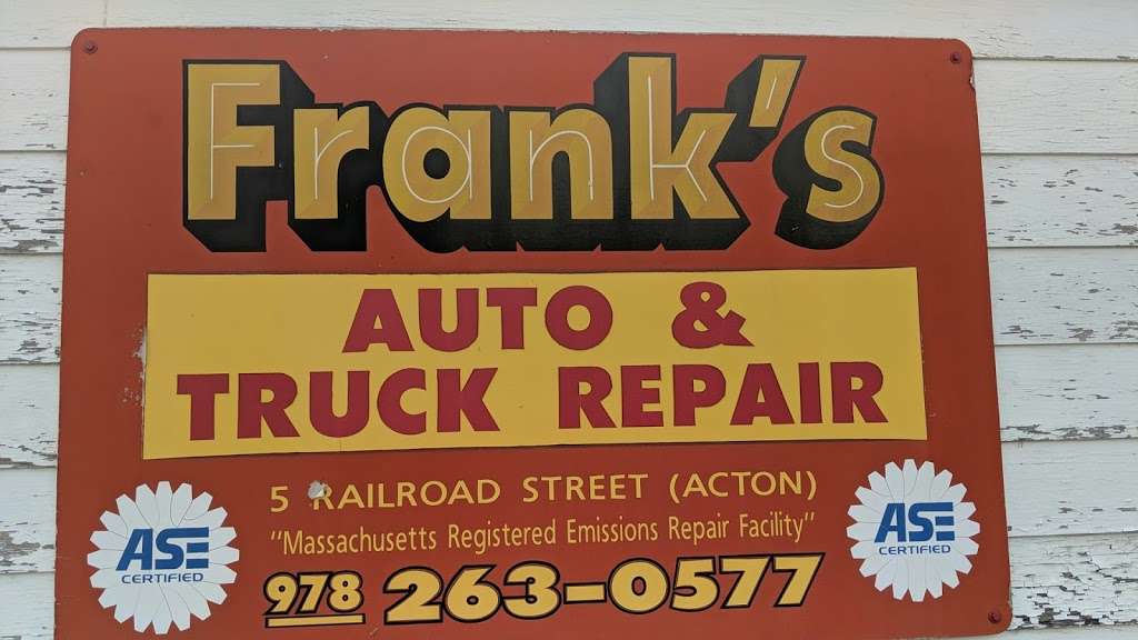 Franks Auto & Truck Repair | 5 Railroad St, Acton, MA 01720, USA | Phone: (978) 263-0577