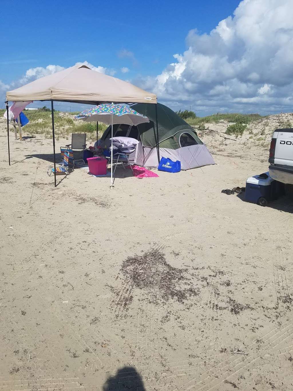 Brazoria County Beach (Near Surfside) Free Camping | 3312 County Rd 257, Freeport, TX 77541, USA | Phone: (920) 461-6396