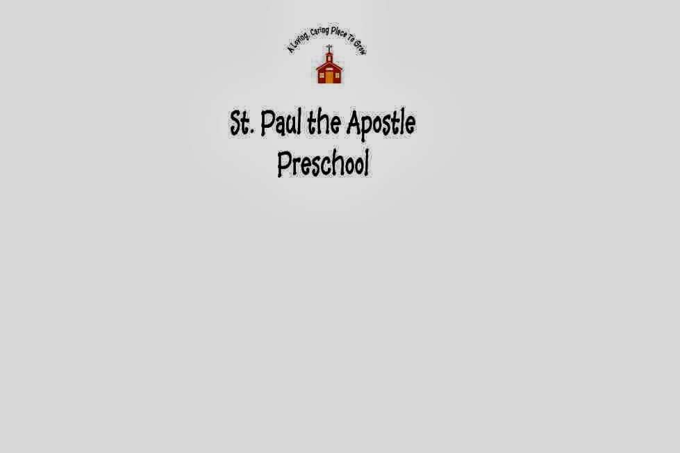 St. Paul the Apostle Preschool | 2534 Cedar Swamp Rd, Glen Head, NY 11545, USA | Phone: (516) 935-4127