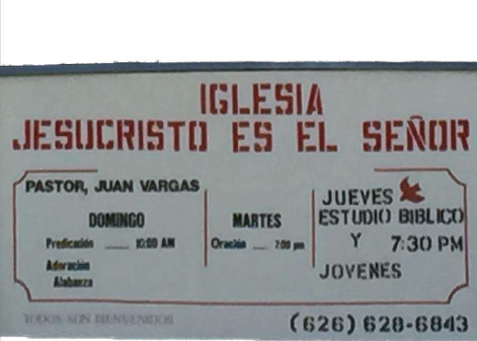 Iglesia Jesucristo es El Senor | 3368 Walnut Grove Ave, Rosemead, CA 91770, USA | Phone: (626) 628-6843