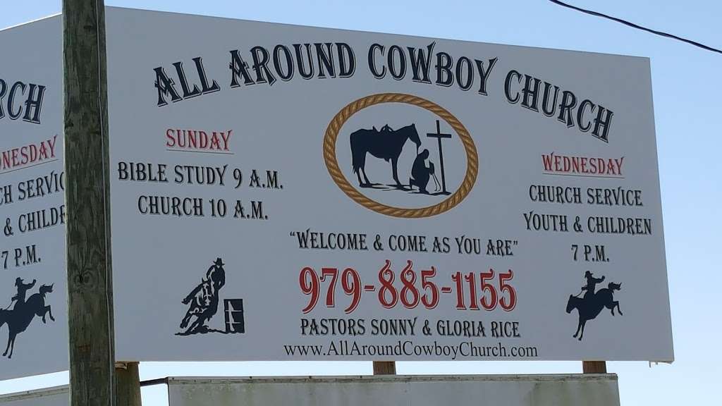 All Around Cowboy Church | 5812 Crosstree Ln, Sealy, TX 77474, USA | Phone: (979) 885-1155