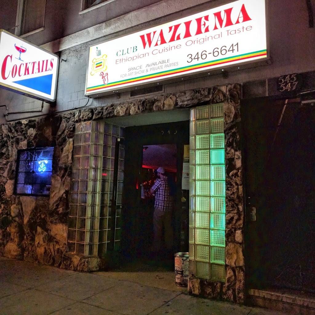 Club Waziema | 543 Divisadero St, San Francisco, CA 94117, USA | Phone: (415) 346-6641