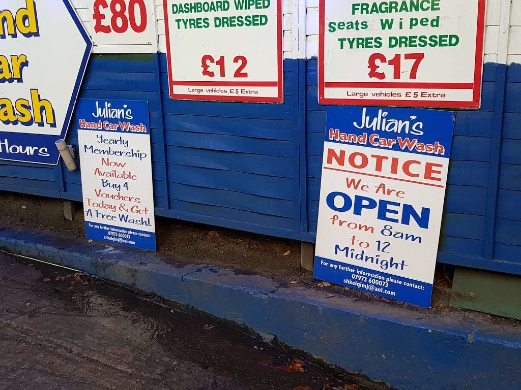 Julian Hand Car Wash | 6 Devonshire Pl, Cricklewood, London NW2 2HX, UK | Phone: 020 7435 0469