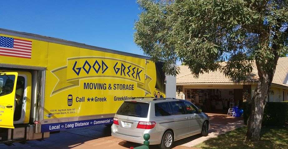 Good Greek Moving & Storage | 1333 N Jog Rd #103, West Palm Beach, FL 33413, USA | Phone: (561) 683-1313
