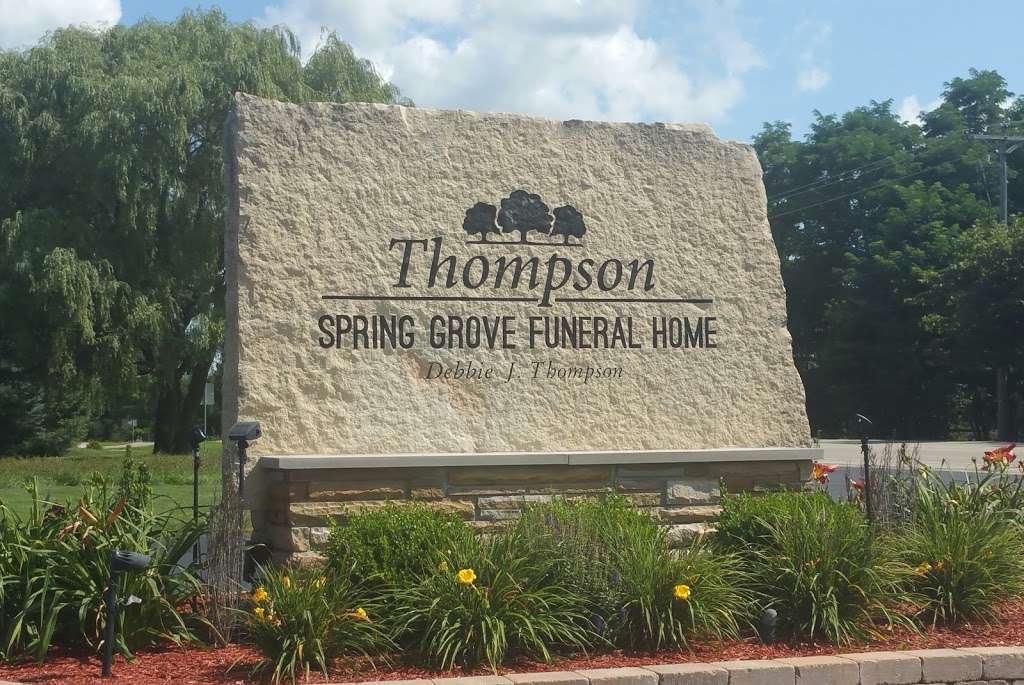 Thompson Spring Grove Funeral Home | 8103 Wilmot Rd, Spring Grove, IL 60081, USA | Phone: (815) 675-0550