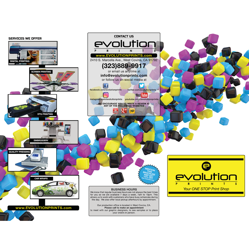 Evolution Prints | 1001 Yorktown Ave, Montebello, CA 90640, USA | Phone: (323) 889-9917
