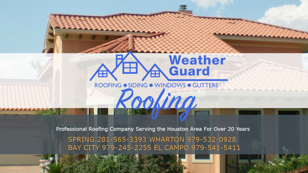 WeatherGuard Roofing | 17522 Majestic Forest Dr, Spring, TX 77379, USA | Phone: (281) 565-3393