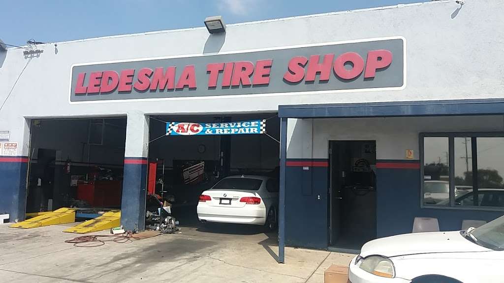 Ledesma Tire Shop | 17890 E Foothill Blvd, Fontana, CA 92335, USA | Phone: (909) 350-8695