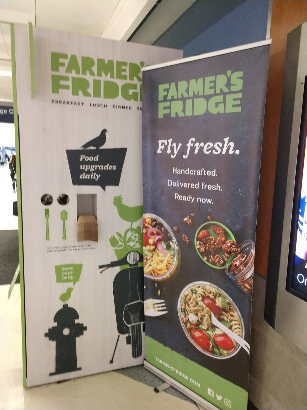 Farmers Fridge | OHare Airport Terminal 2 10000 West OHare Avenue Gate F6, Chicago, IL 60666 | Phone: (312) 229-0099