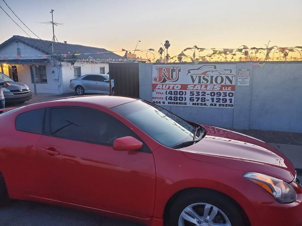 J&U VISION AUTO SALES | 444 S Morris, Mesa, AZ 85210, USA | Phone: (480) 532-0930