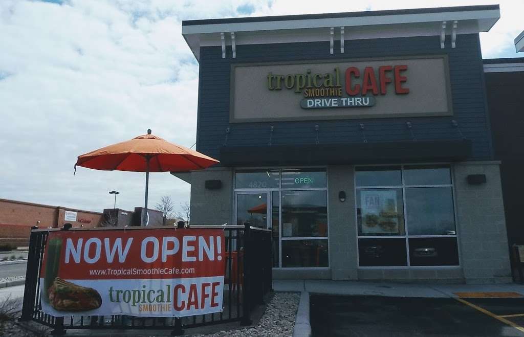 Tropical Smoothie Cafe | 4820 S Moorland Rd, New Berlin, WI 53151, USA | Phone: (262) 794-3580