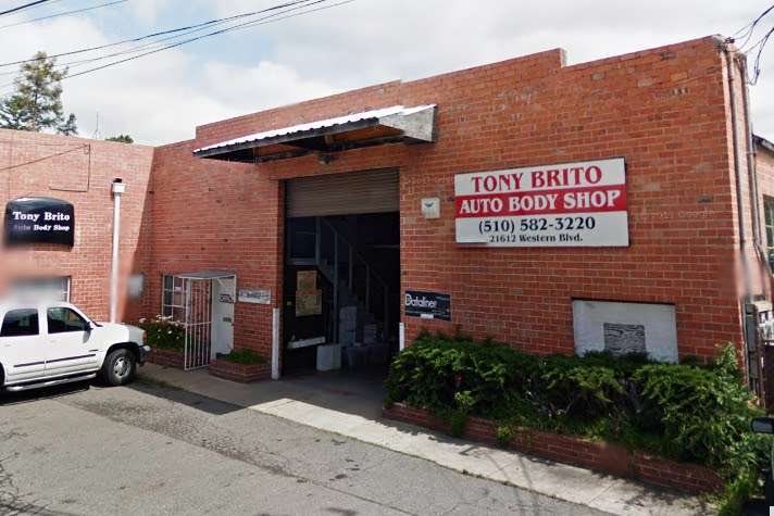 Tony Brito Auto Body Shop | 21612 Western Blvd, Hayward, CA 94541, USA | Phone: (510) 582-3220