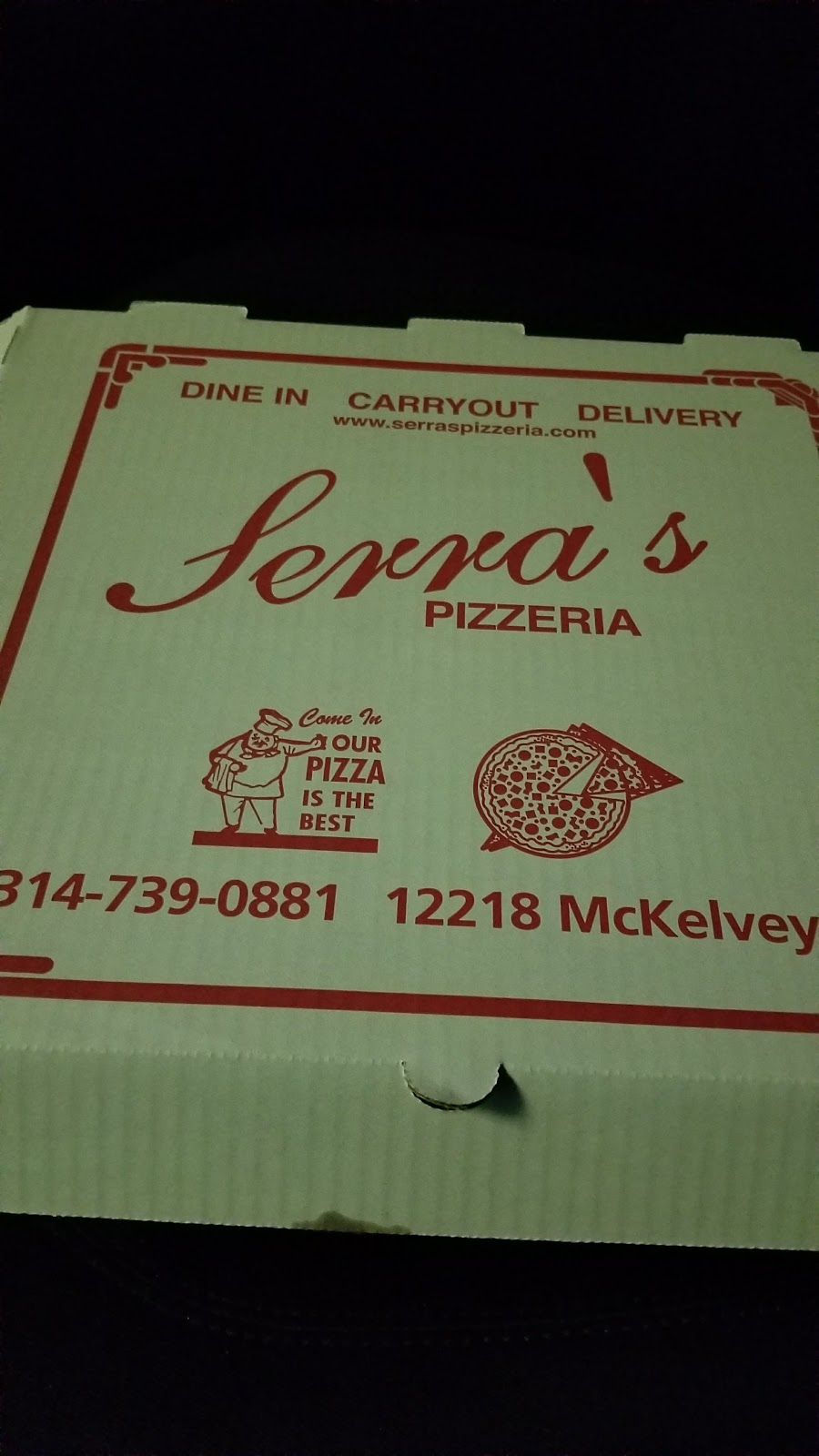 Serras Pizzeria | 12218 McKelvey Rd, Maryland Heights, MO 63043, USA | Phone: (314) 739-0881