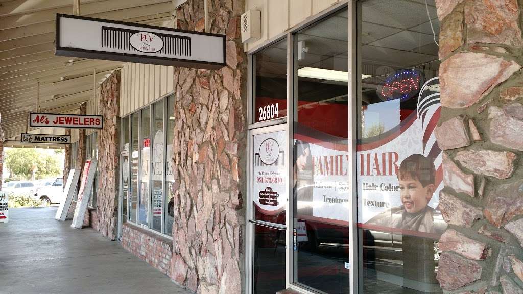 NV Family Hair | 26804 Cherry Hills Blvd, Sun City, CA 92586, USA | Phone: (951) 672-6810