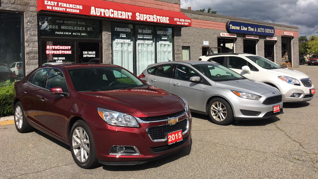 Auto Credit Super Store | 1625 Middlesex St # 2, Lowell, MA 01851, USA | Phone: (978) 459-7574