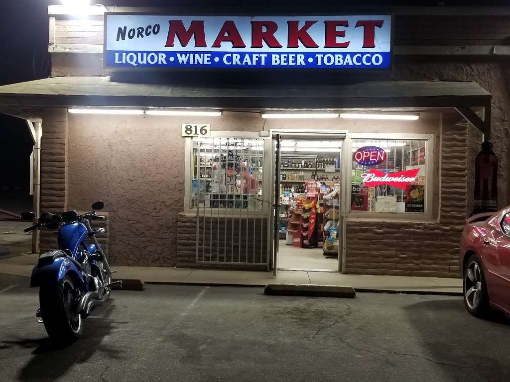 Norco Market & Liquor | 816 Sixth St, Norco, CA 92860, USA | Phone: (951) 737-4732