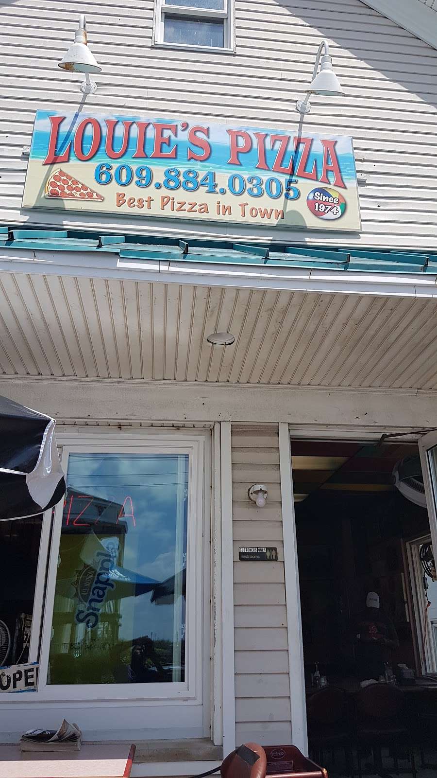 Louies Pizza | 7 Gurney St, Cape May, NJ 08204 | Phone: (609) 884-0305
