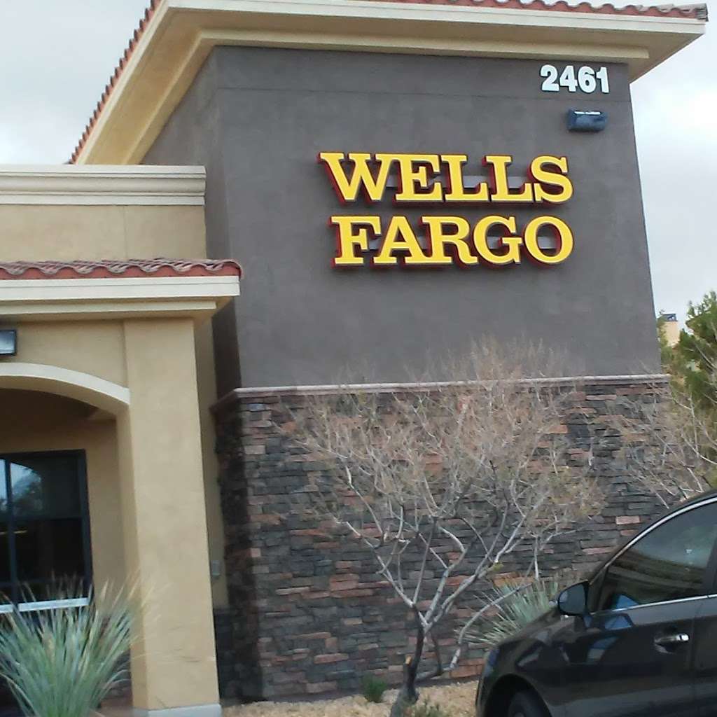 Wells Fargo Bank | 2461 Hampton Rd, Henderson, NV 89052, USA | Phone: (702) 492-3725