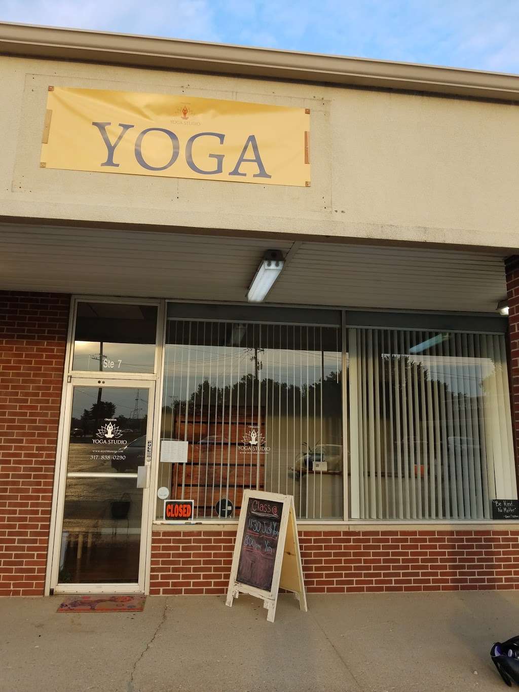 OMasana Yoga Studio,LLC | 1601 E Main St STE 7, Plainfield, IN 46168, USA | Phone: (317) 838-0290