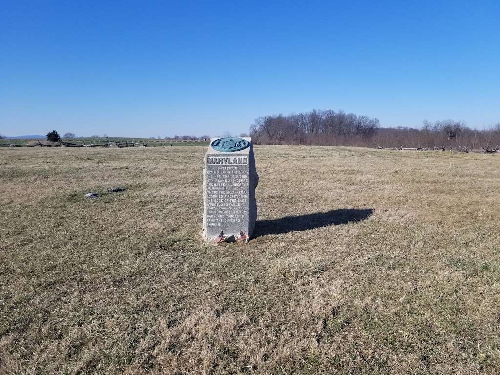 Antietam National Battlefield Visitor Center | 5831 Dunker Church Rd, Sharpsburg, MD 21782 | Phone: (301) 432-5124