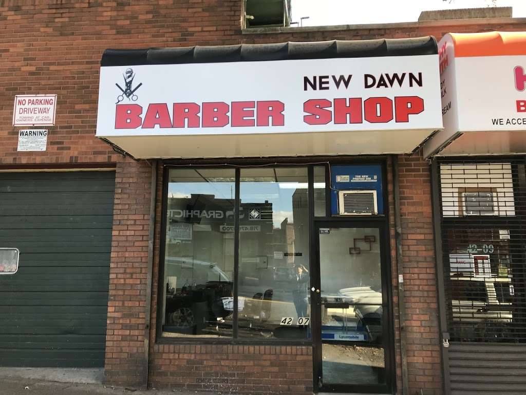 New Dawn barber shop | 4207 69th St, Woodside, NY 11377, USA | Phone: (347) 567-9518