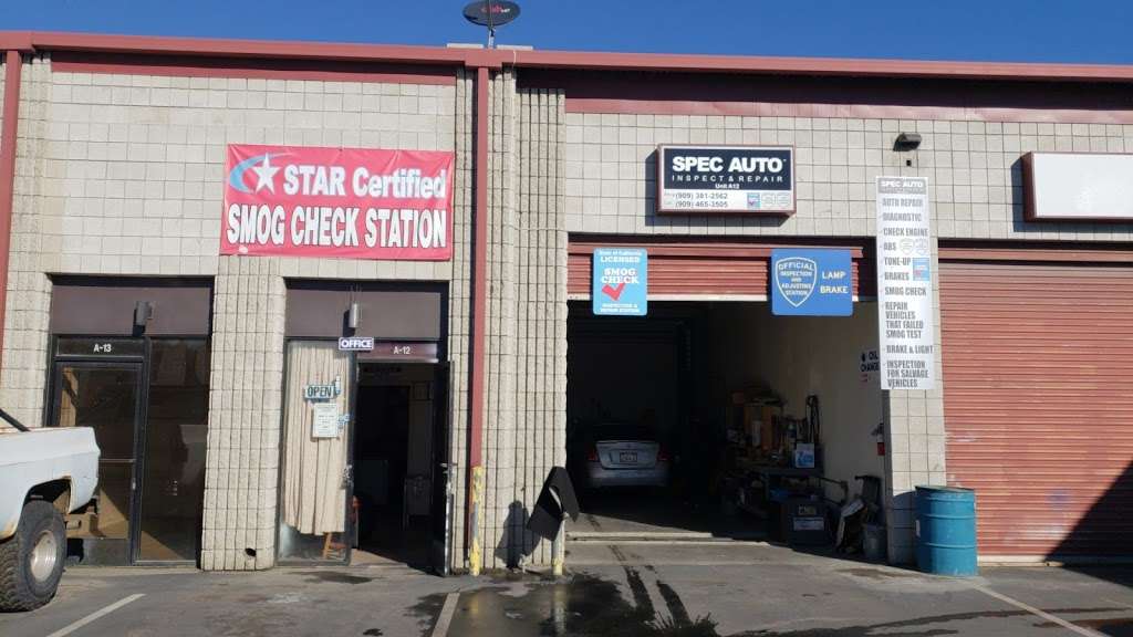 Spec Auto Inspect and Repair | 1180 9th St A12, San Bernardino, CA 92410, USA | Phone: (909) 465-3505