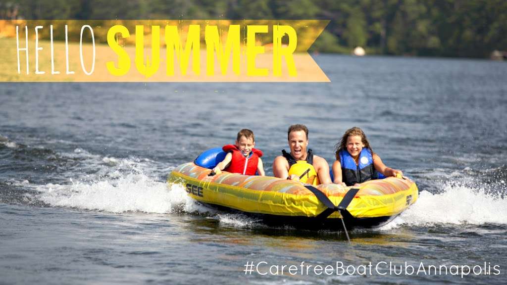 Carefree Boat Club Annapolis | 2820 Solomons Island Rd, Edgewater, MD 21037, USA | Phone: (301) 887-3809