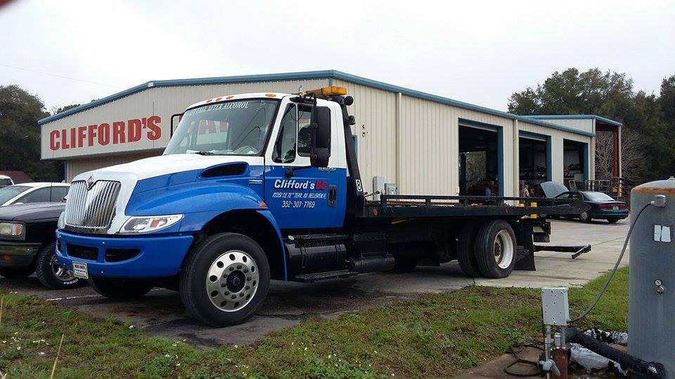 Cliffords Garage & Towing | 12351 SE 72nd Terrace Rd, Belleview, FL 34420, USA | Phone: (352) 245-5000