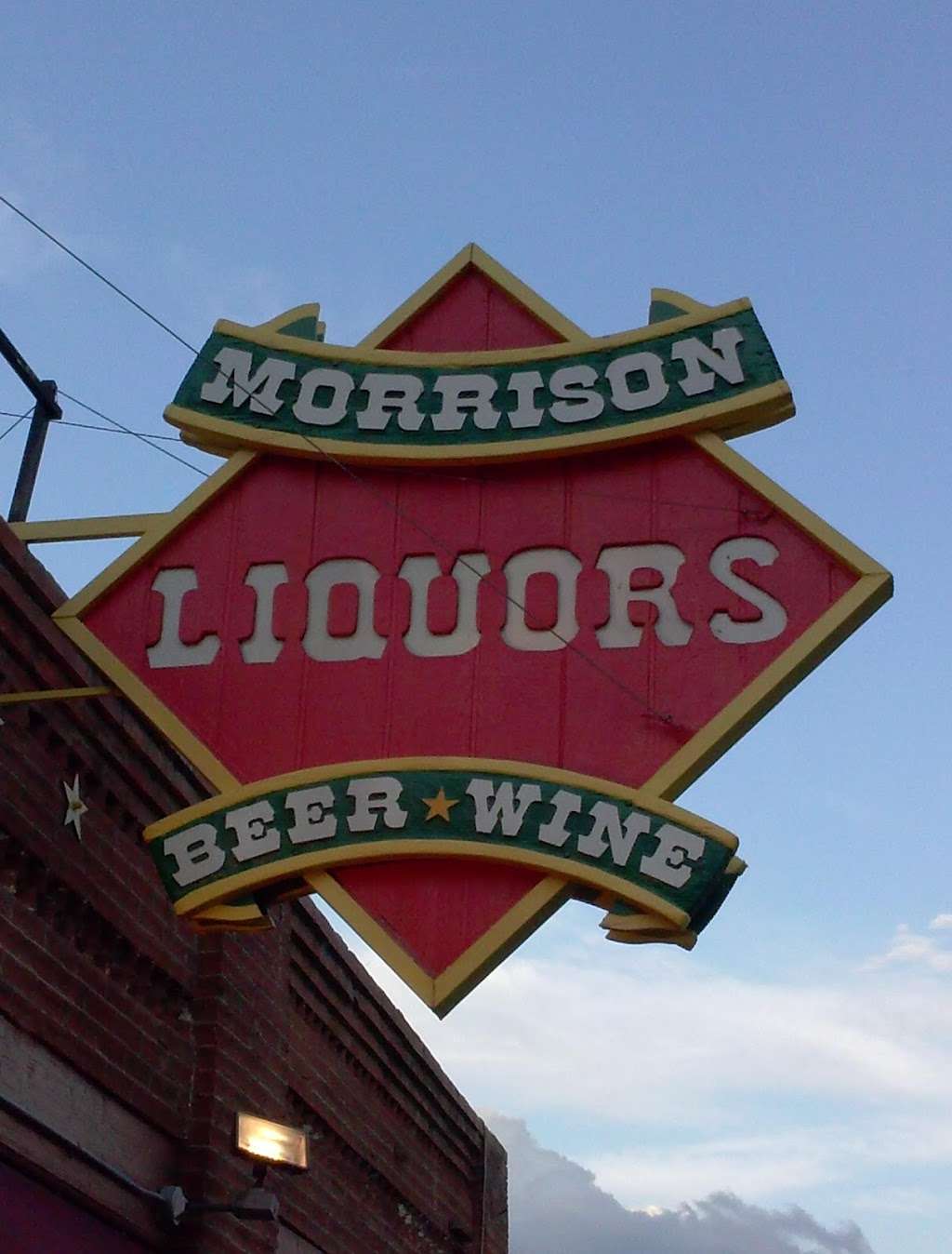 Morrison Liquor | 505 Bear Creek Ave, Morrison, CO 80465, USA | Phone: (303) 697-4794