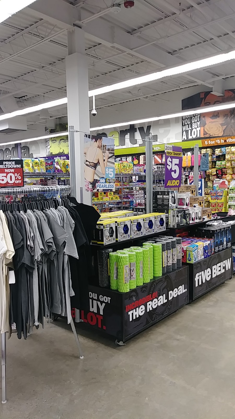 Five Below | 1334 Park St, Stoughton, MA 02072, USA | Phone: (781) 344-4786