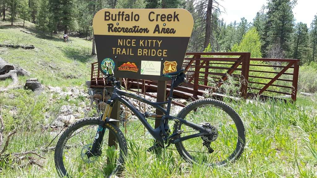 Buffalo Creek Mountain Bike Parking | 18264-, 18268 S Buffalo Creek Rd, Pine, CO 80470, USA