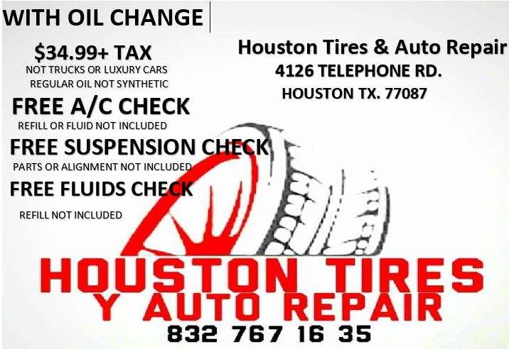 Houston Tires & Auto Repair | 4126 Telephone Rd, Houston, TX 77087, USA | Phone: (832) 767-1635