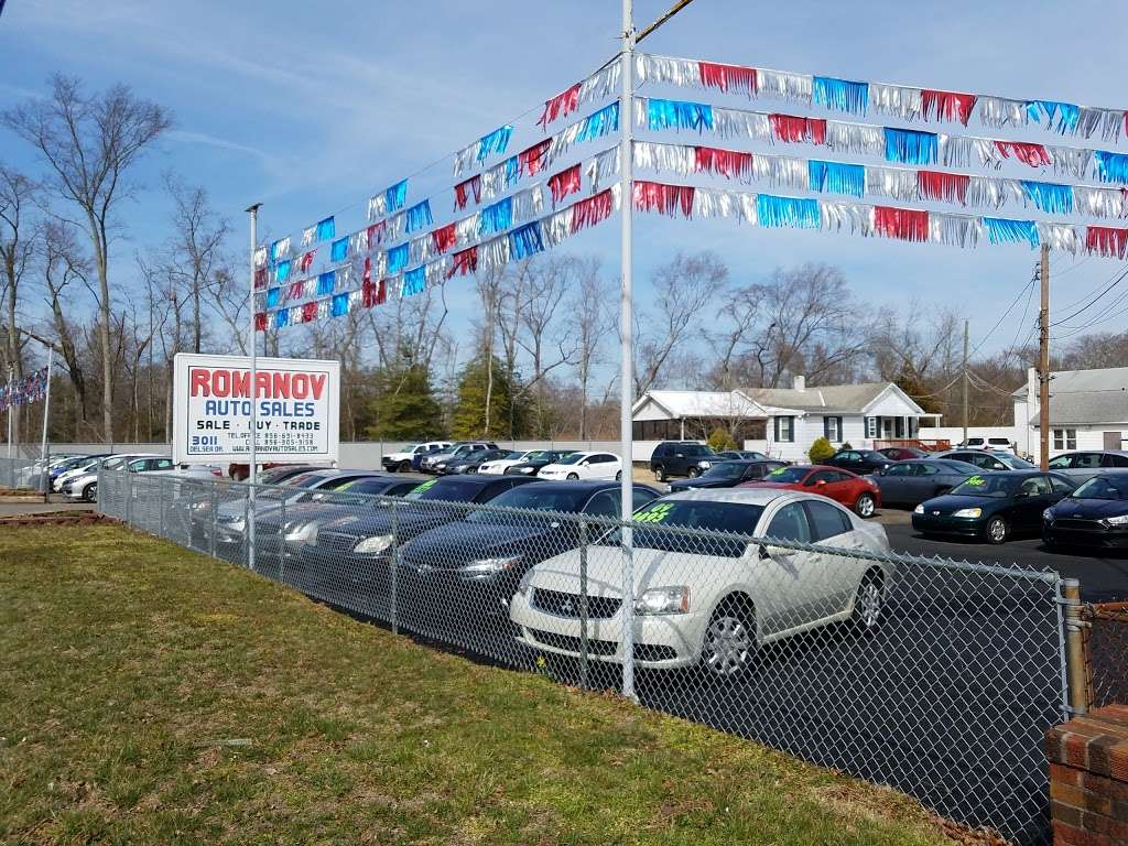 Romanov Auto Sales | 3011 N Delsea Dr, Vineland, NJ 08360, USA | Phone: (856) 691-8433