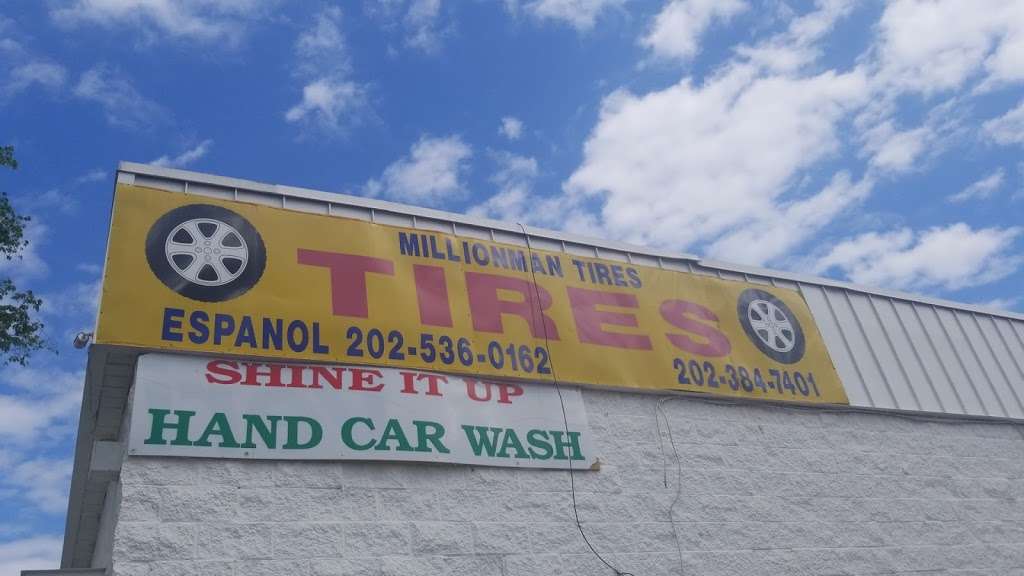 Million Man Tires | 3401 Benning Rd NE, Washington, DC 20002, USA | Phone: (202) 384-7401