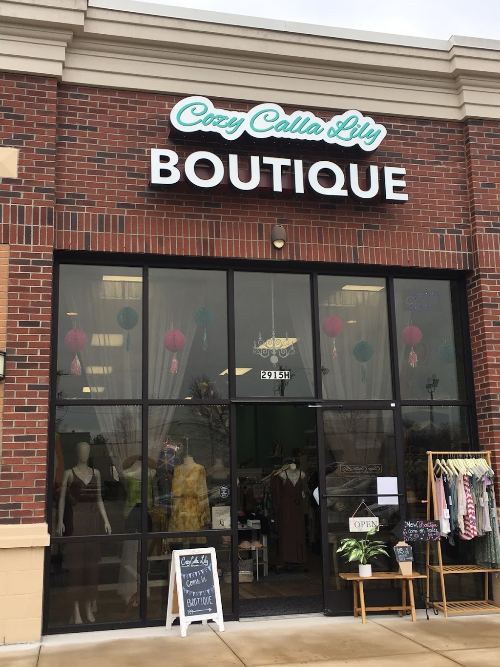 Cozy Calla Lily Boutique | 2915 Battleground Ave Suite H, Greensboro, NC 27408, USA | Phone: (336) 833-2730