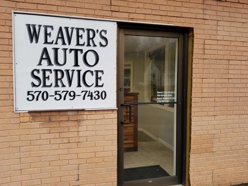 Weavers Auto Service | 1958 Berwick St, Beaver Meadows, PA 18216, USA | Phone: (570) 579-7430