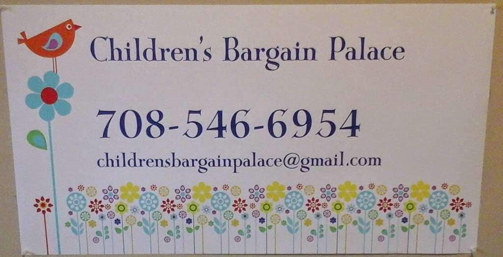 Childrens Bargain Palace | 323 N Orchard Dr, Park Forest, IL 60466, USA | Phone: (708) 546-6954