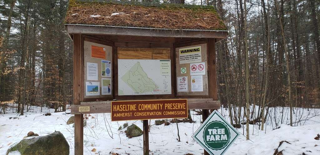 Haseltine Trailhead | B-H Trail, Amherst, NH 03031