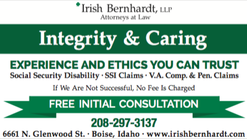 Irish Bernhardt LLP | 611 W Hays St, Boise, ID 83702, USA | Phone: (208) 344-3839