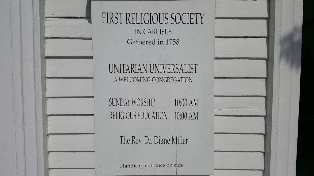 First Religious Society | 27 School St, Carlisle, MA 01741, USA | Phone: (978) 369-5180